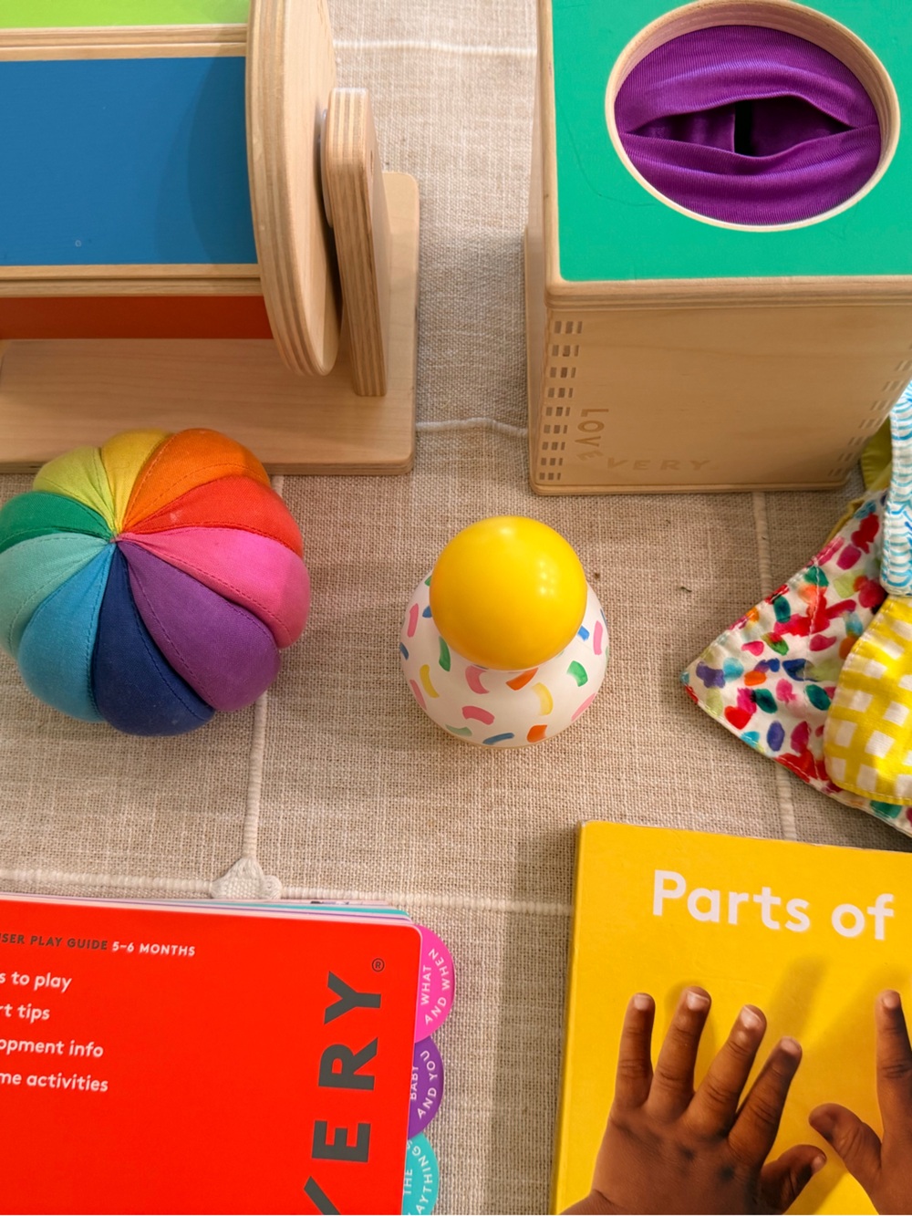 LOVEVERY The Senser Play Kit  5-6 MONTHS